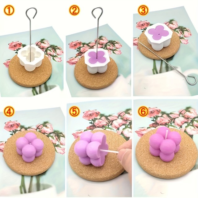 3 kosi igel za luknjanje silikonskih modelov 