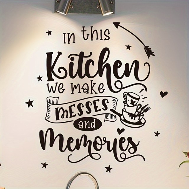 Navdihujoča stenska nalepka za kuhinjo IN THIS KITCHEN