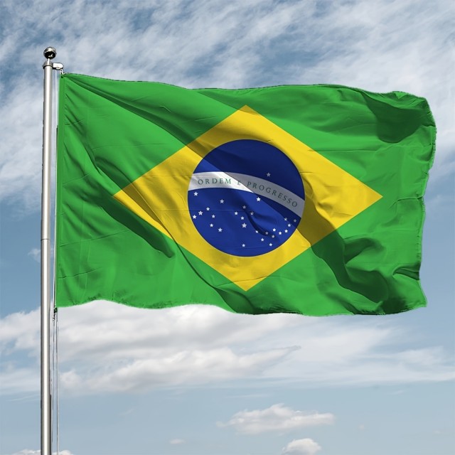 Zastava Brazilije 90cm x 150cm brazilska zastava