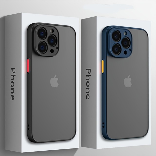 Silikonska mat zaščitna ovitka za telefon iPhone 15 PRO