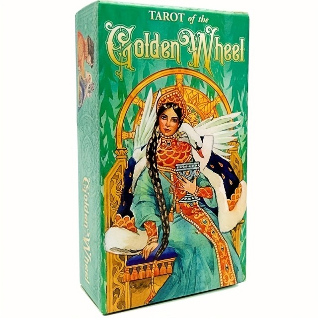 Komplet kart Tarot zlatega kolesa