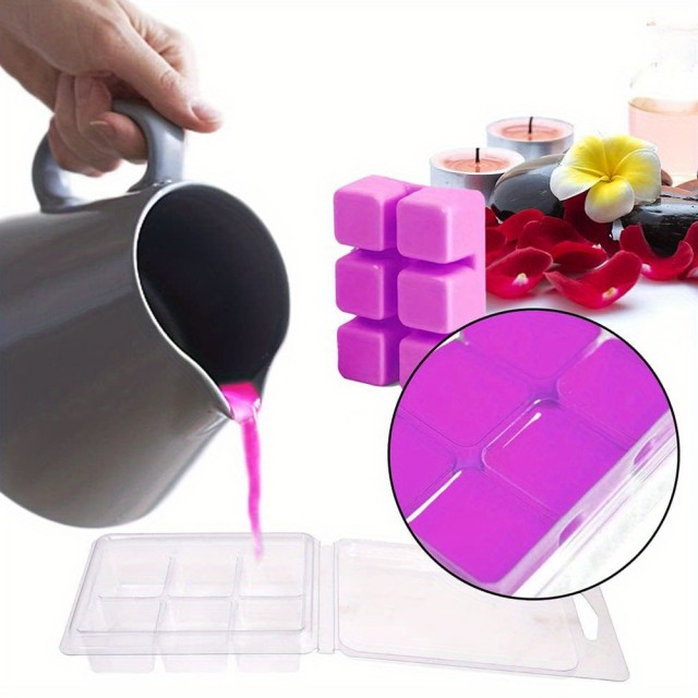 Komplet 10 plastičnih posodic za vosek 