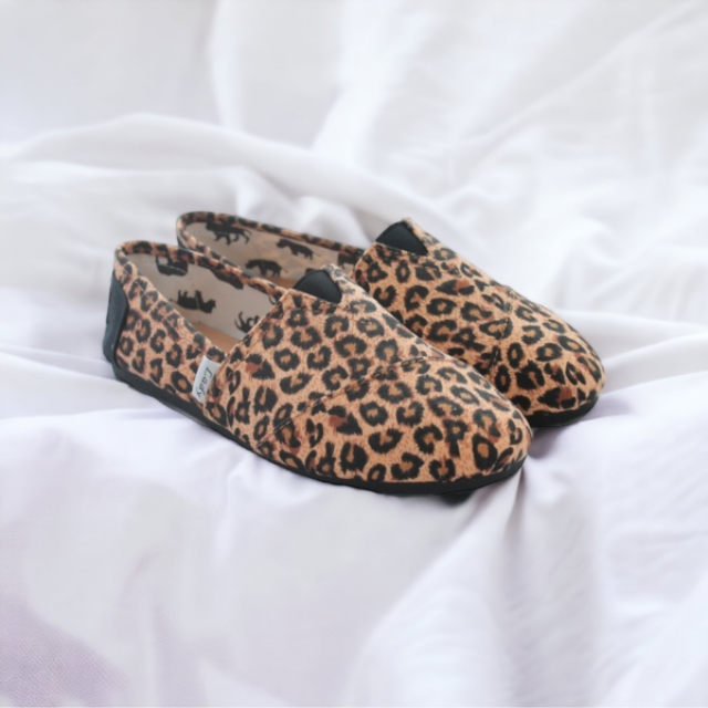 Espadrile tigraste 0015-27 LEOPARD