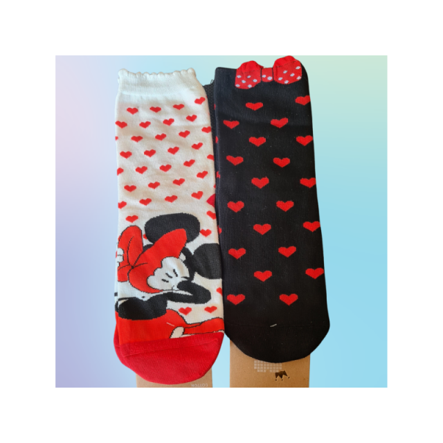Komplet 2 parov nogavičk, Mickey miška