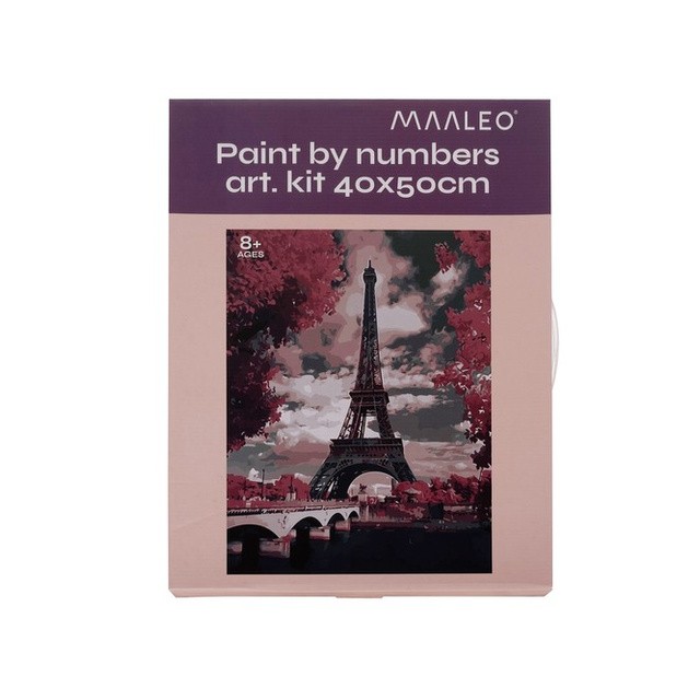 Slikanje po številkah – Eifflov stolp (40×50 cm)