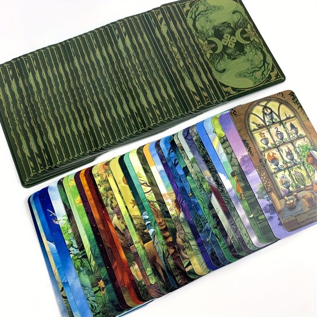 Komplet 78 tarot kart ČAROVNIŠKI VRT