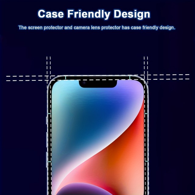Komplet 3 zaščitnih stekel za mobilni telefon iPhone 13
