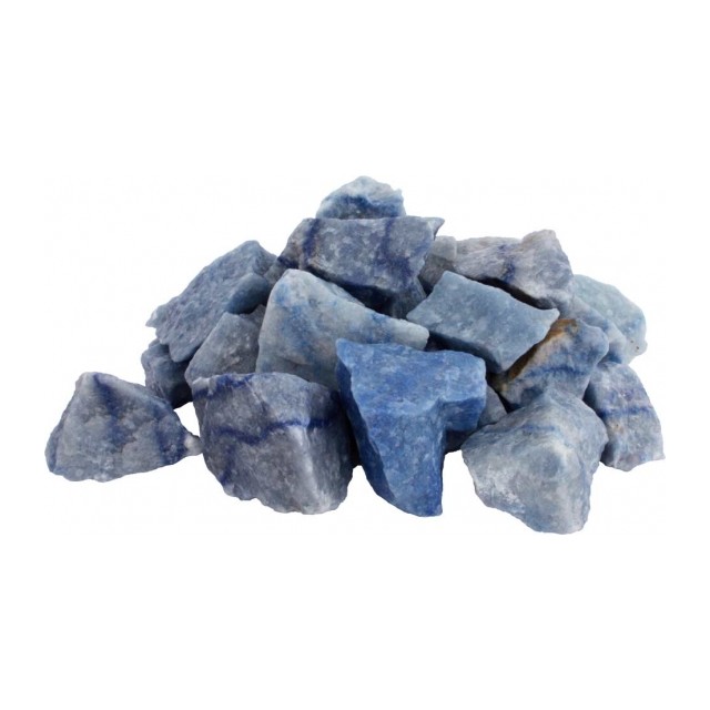Obesek s poldragim kamnom BLUE QUARTZ