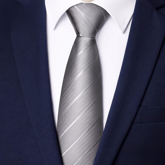 Komplet 6 moških elegantnih kravat z zadrgo
