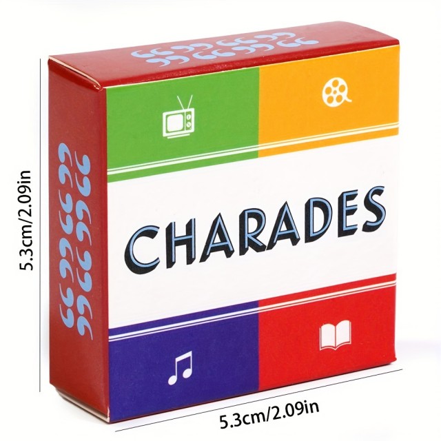 Družabna igra Charades za družino - 50 kart