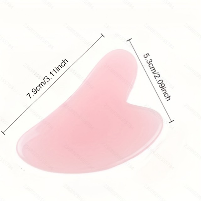 Gua Sha kamen v obliki srca – roževec