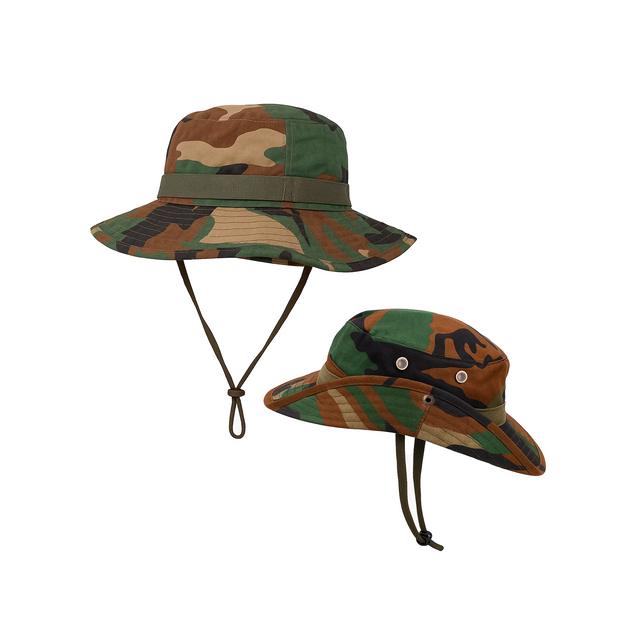 Kamuflažni klobuk – zaščita pred soncem in dežjem