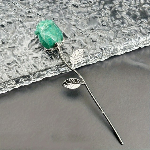  Dekorativna vrtnica iz naravnega kamna – Amazonit (Amazonite)