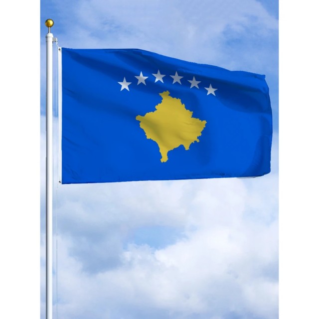 Zastava Kosova 90 cm x 150 cm kosovska zastava
