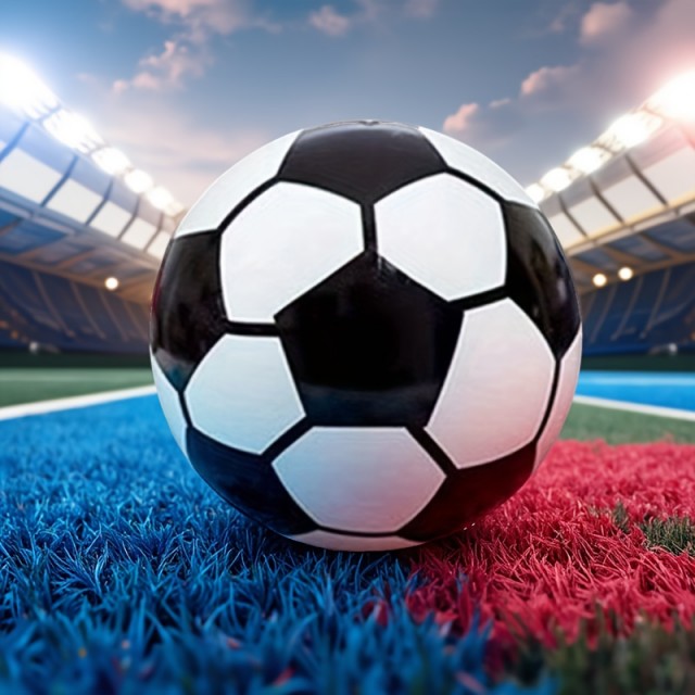 Nogometna žoga za razkrivanje spola – moder ali roza prah