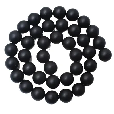Matirane obsidian perle – 50 kosov