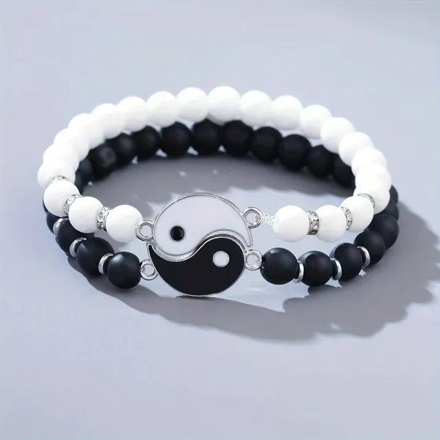 Yin Yang komplet zapestnic za par – Simbol nerazdružljive povezanosti