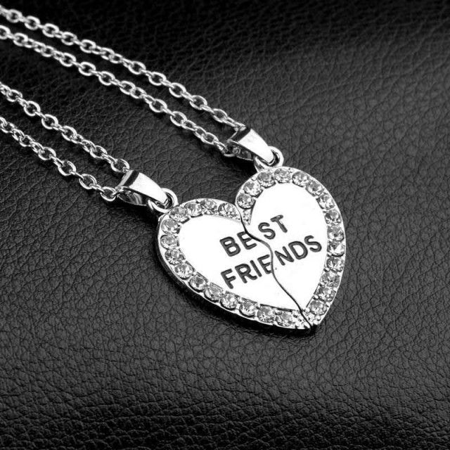 Verižica Best friends dvodelna dve barvi