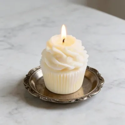 Silikonski kalup za svečo v obliki muffina