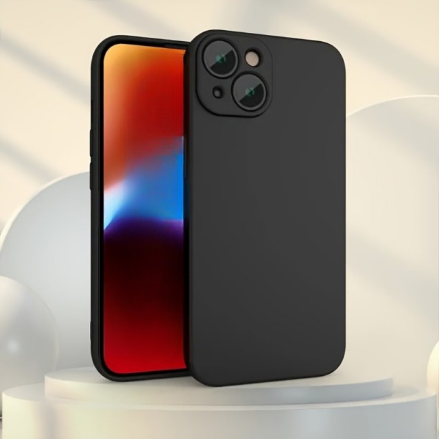 Črn ovitek za iPhone 15