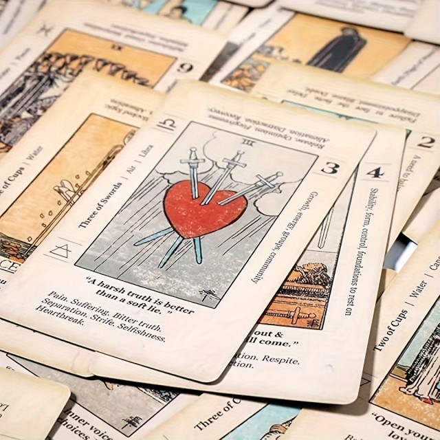 Komplet 78 kart MEANING TAROT 