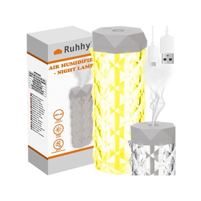 Vlažilec zraka z nočno lučko Ruhhy (400 ml)