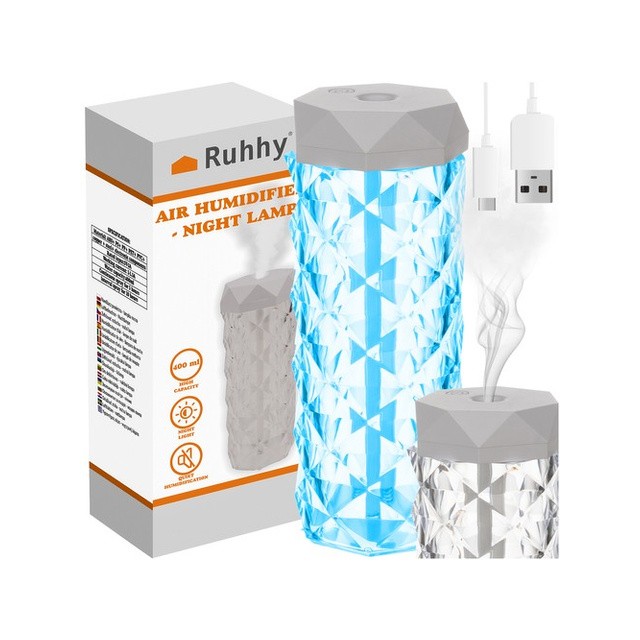 Vlažilec zraka z nočno lučko Ruhhy (400 ml)