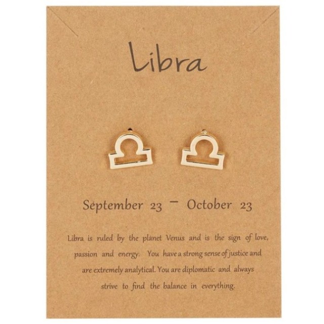 Uhančki zlati HOROSKOP, 12 zodiak znamenj