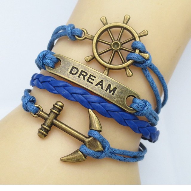 Infinity zapestnica modra Dream Anchor