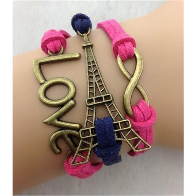 Zapestnica pletena Paris Love