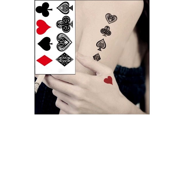 Komplet tatujev Poker