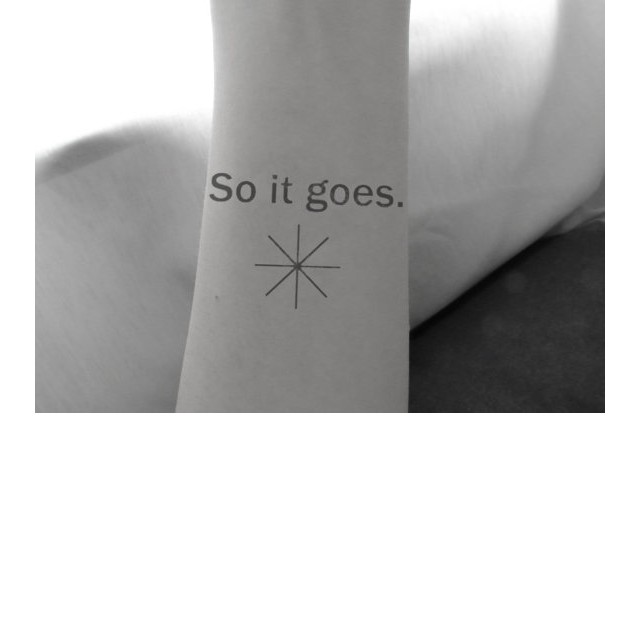 Komplet tatujev So it goes 2x