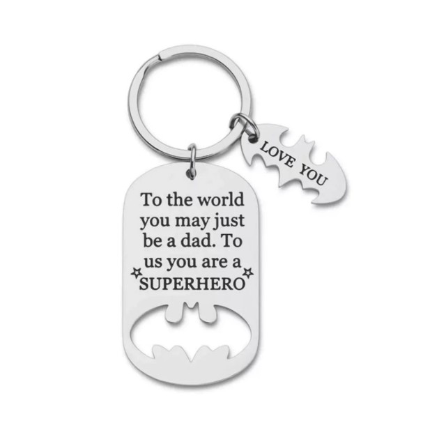 Obesek za ključe SUPERHERO, za očeta 
