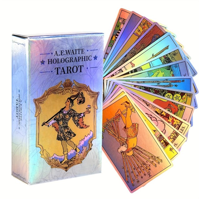 Klasični Rider Tarot – Holografska edicija svetlikajoče