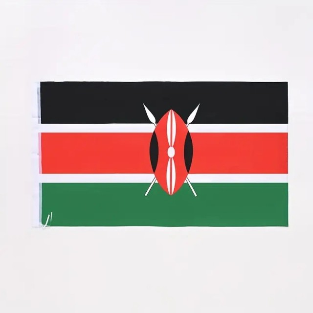 Zastava Kenije 90cmX150cm - Kenijska Zastava Kenija
