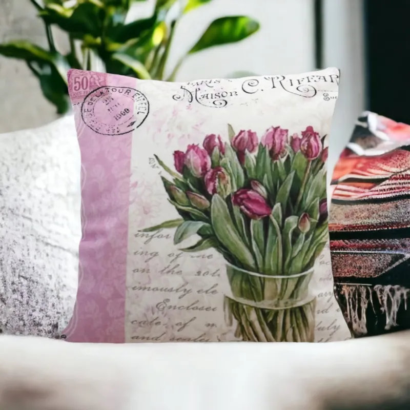 Okrasna blazina ŠOPEK TULIPANOV