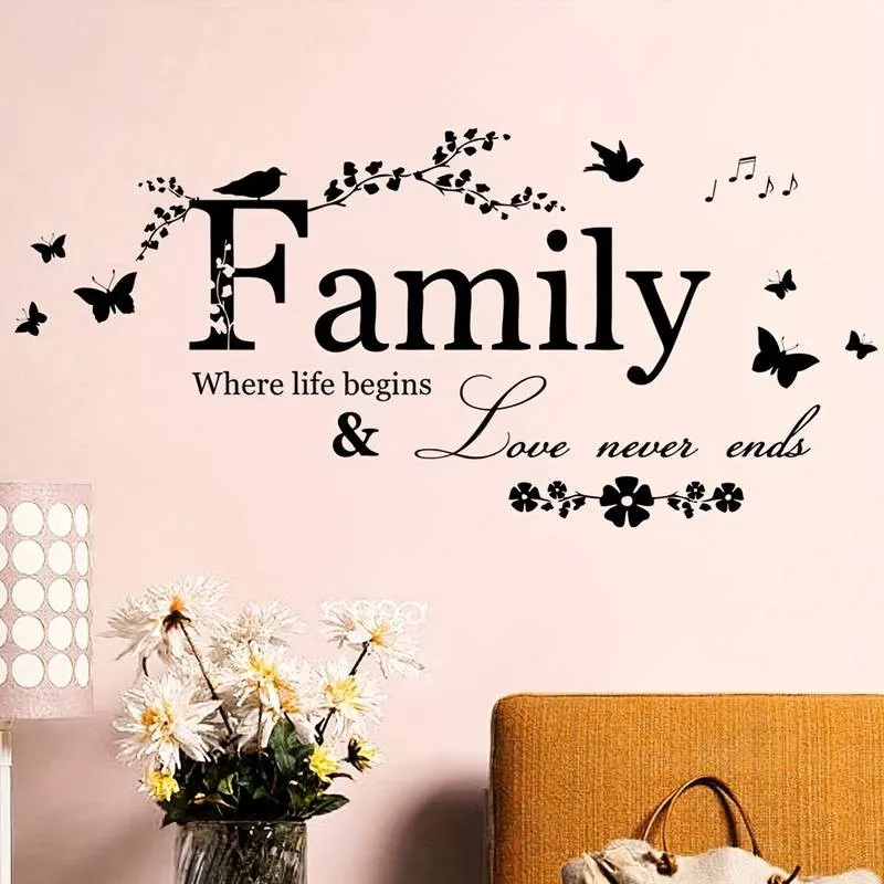 Stenska nalepka FAMILY